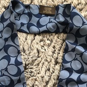 Coach Silk Ponytail Scarf